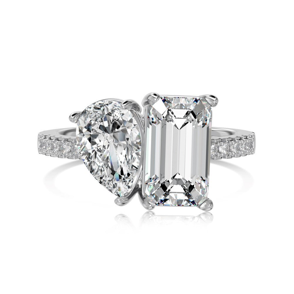 S925 Sterling Silver Zircon Ring