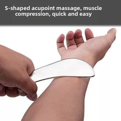 S-Type Fascia Scraper Gua Sha Massage Tool
