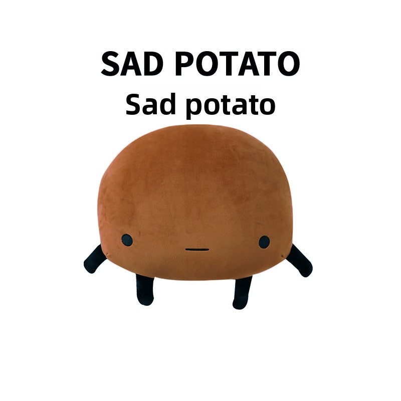 Sad Potato Pillow