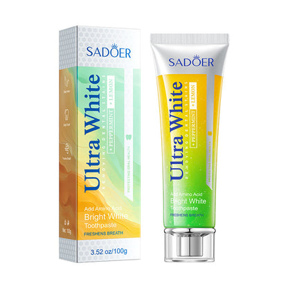 SADOER Whitening Toothpaste with Stain Removal