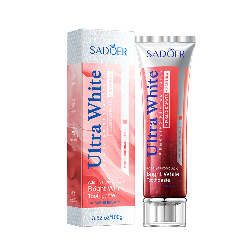 SADOER Whitening Toothpaste with Stain Removal