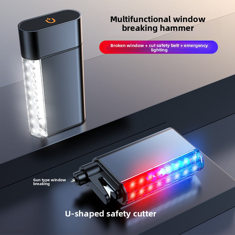Safety Hammer Flashlight
