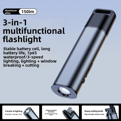 Safety Hammer Flashlight