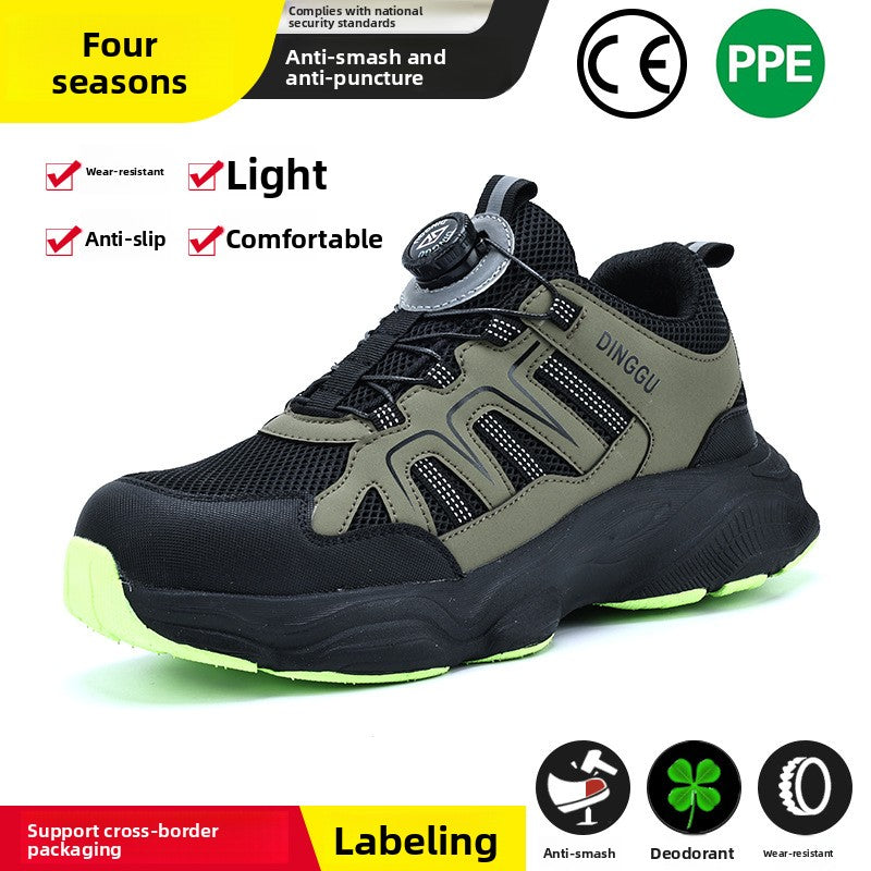 Safety Work Shoes with Steel Toe and Kevlar