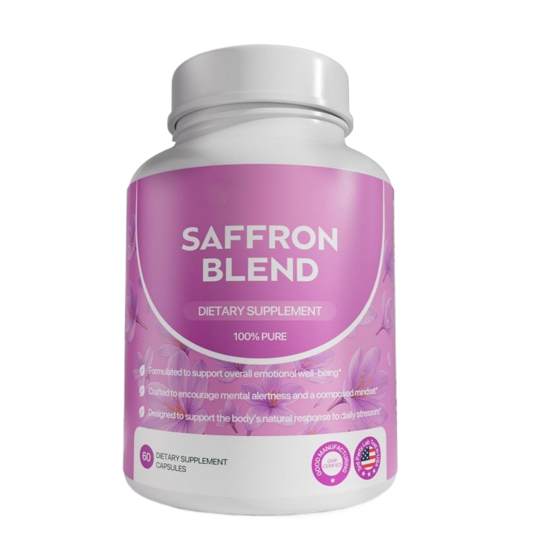 Saffron Supplement Vegetarian Capsules