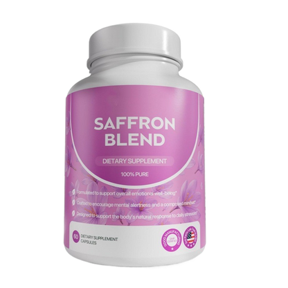 Saffron Supplement Vegetarian Capsules