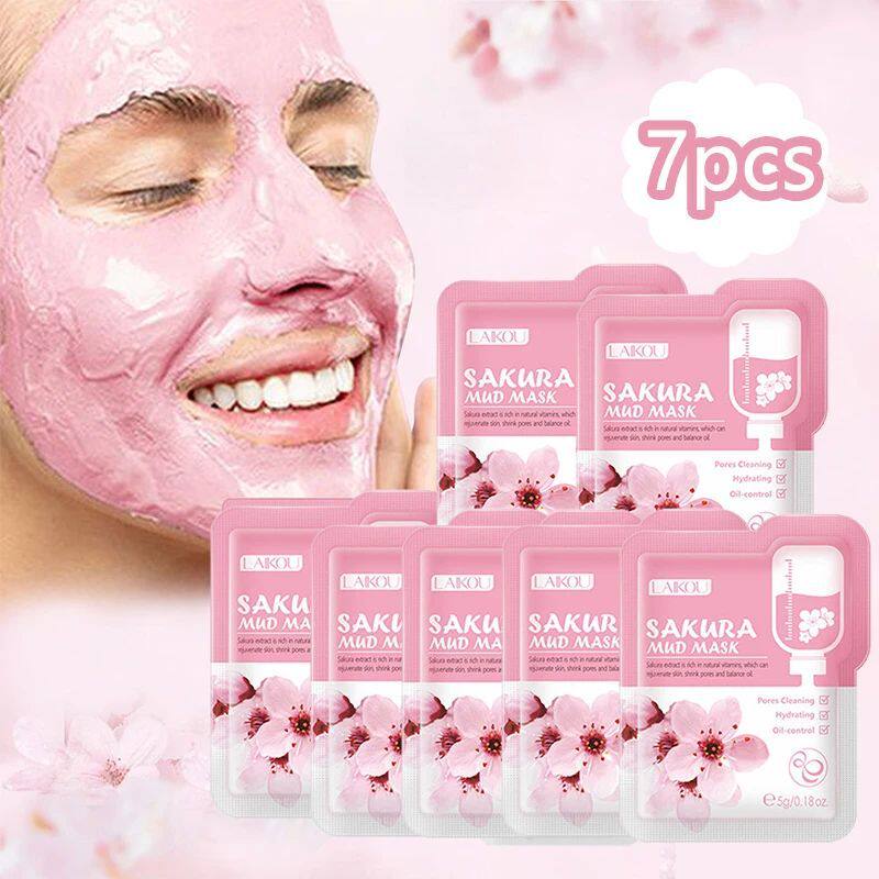 Sakura Mud Face Mask Deep Cleansing
