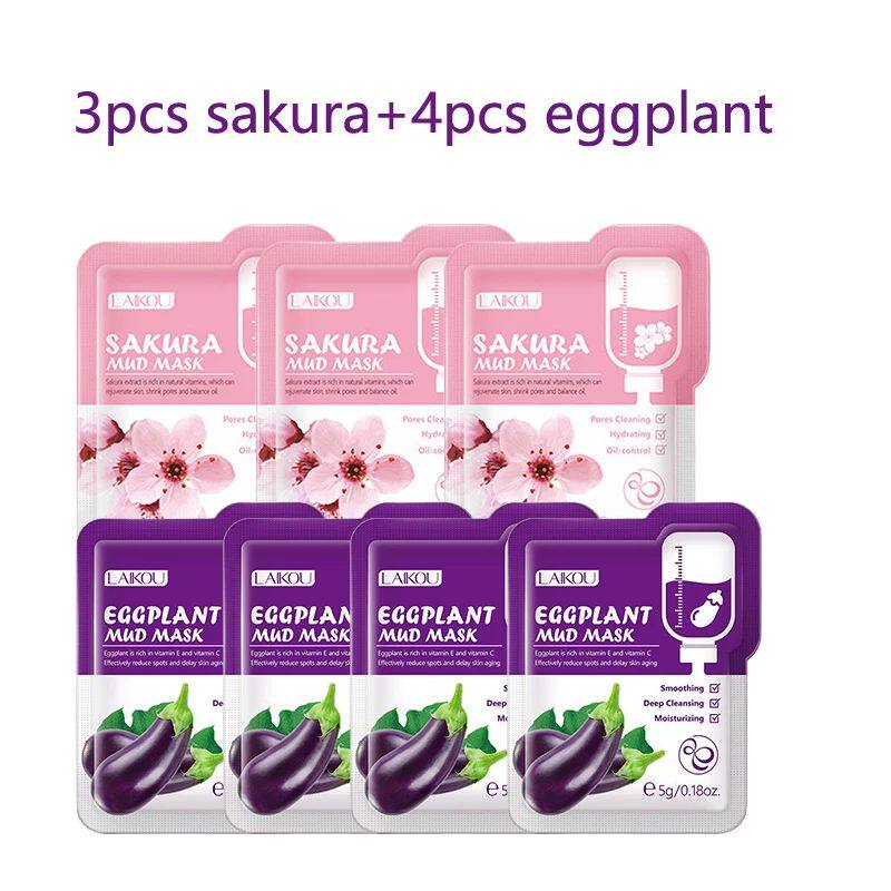 Sakura Mud Face Mask Deep Cleansing