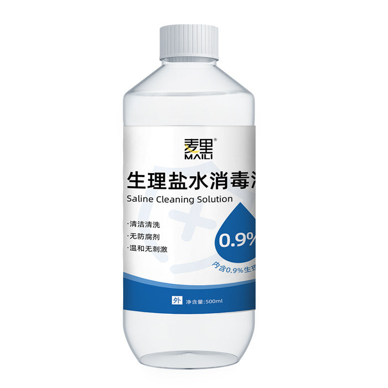 Saline Cotton Cleansing Pads for Skin Care