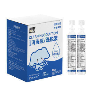 Saline Cotton Cleansing Pads for Skin Care
