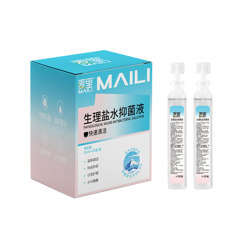 Saline Cotton Cleansing Pads for Skin Care