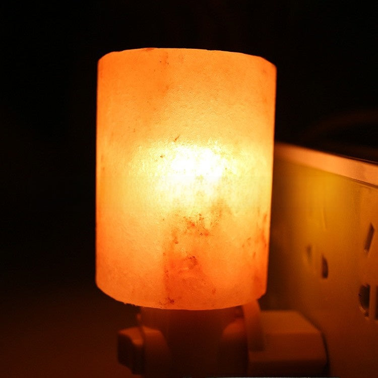 Salt crystal lamp