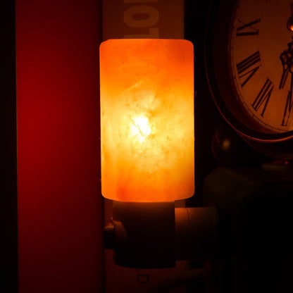 Salt crystal lamp