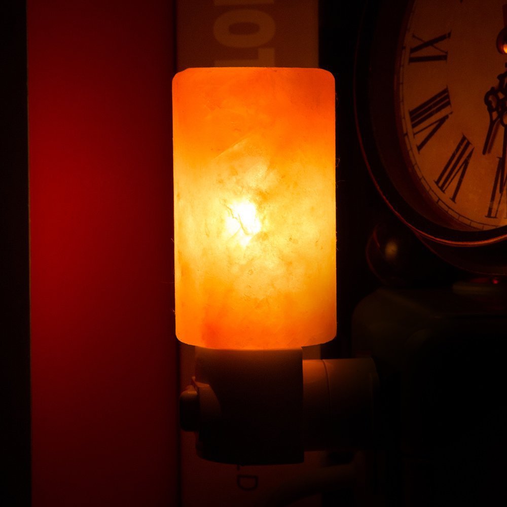 Salt crystal lamp