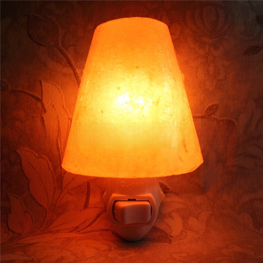 Salt crystal lamp