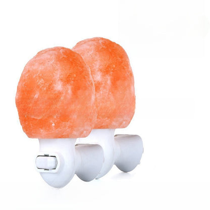 Salt crystal lamp