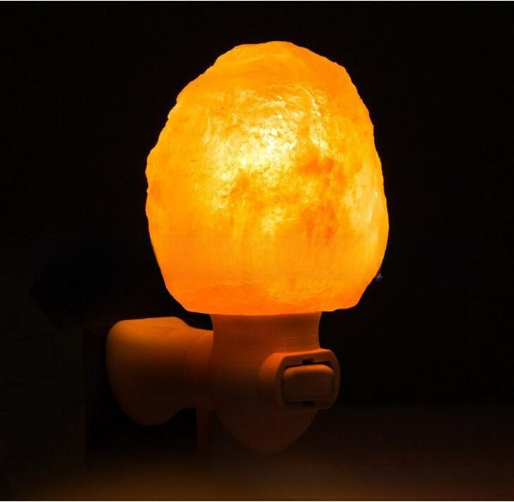Salt crystal lamp