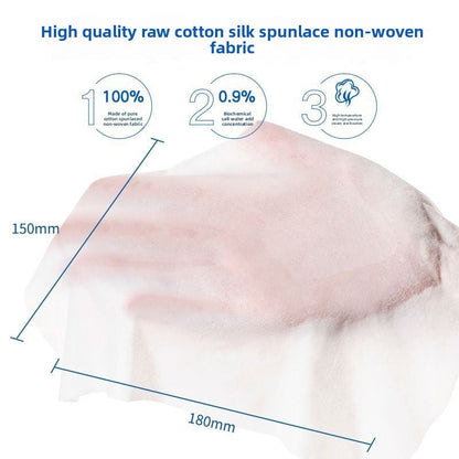 Saltwater cleaning wipes