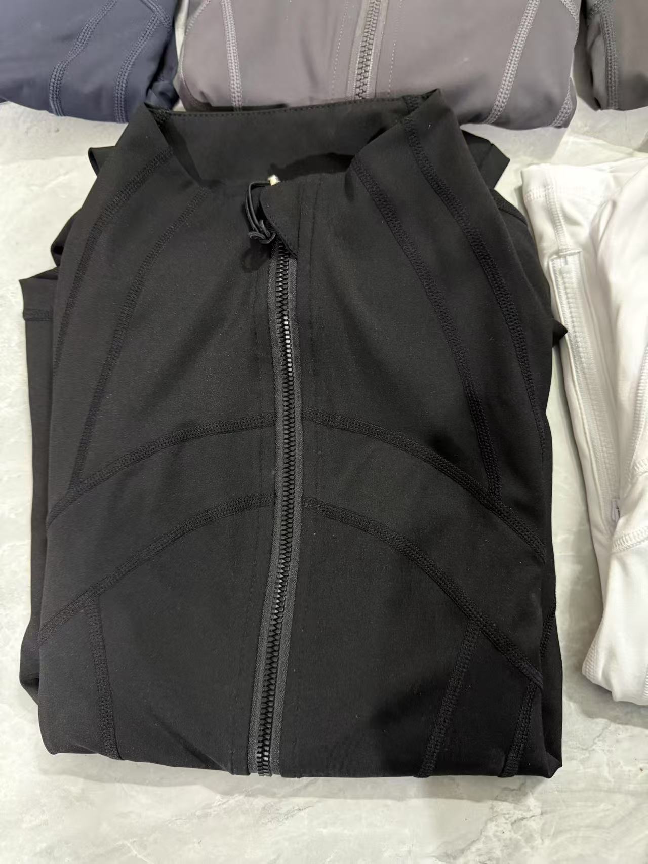 Same Define Zhao Ruth Yoga Jacket Slim-fit Sports Fitness Jacket Women's Top Autumn and Winter