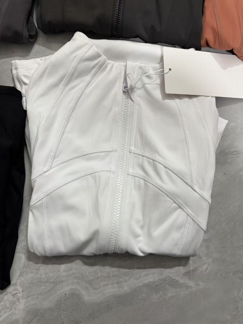 Same Define Zhao Ruth Yoga Jacket Slim-fit Sports Fitness Jacket Women's Top Autumn and Winter
