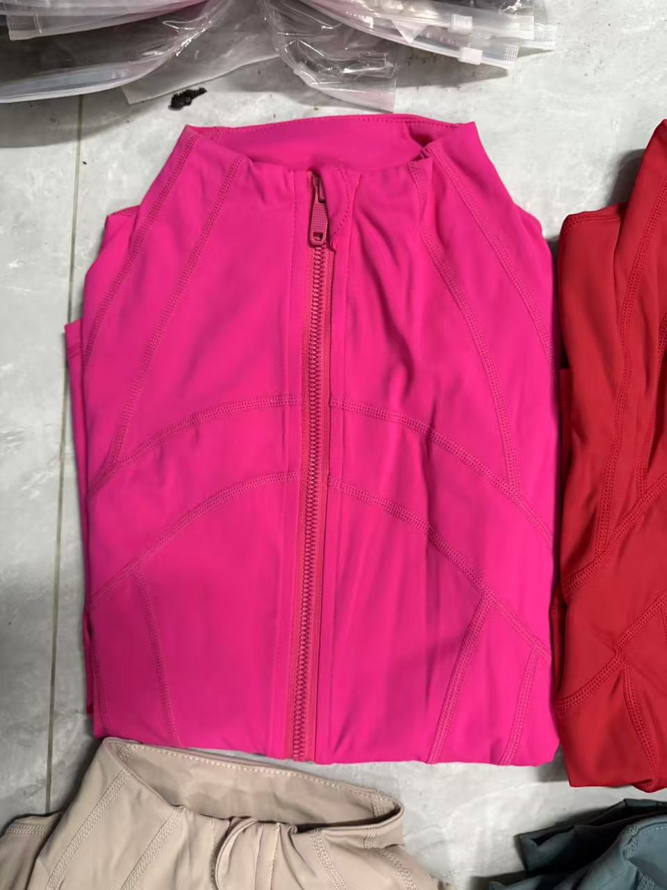 Same Define Zhao Ruth Yoga Jacket Slim-fit Sports Fitness Jacket Women's Top Autumn and Winter