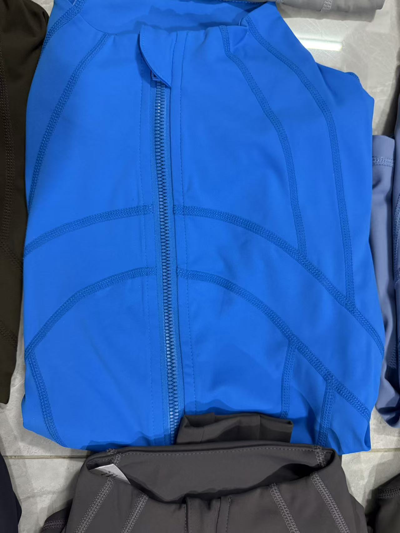 Same Define Zhao Ruth Yoga Jacket Slim-fit Sports Fitness Jacket Women's Top Autumn and Winter