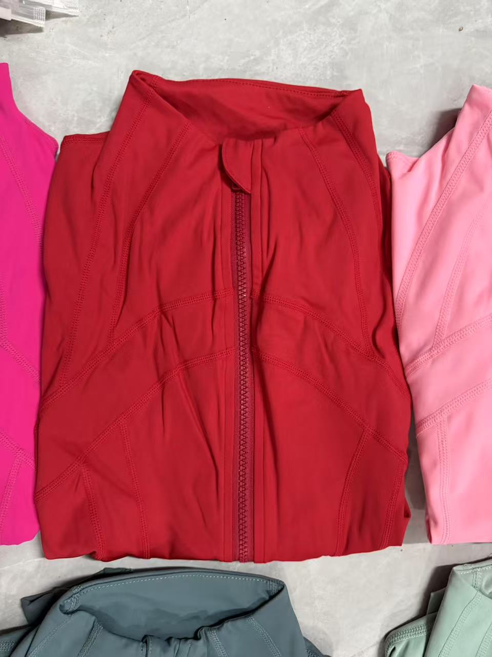 Same Define Zhao Ruth Yoga Jacket Slim-fit Sports Fitness Jacket Women's Top Autumn and Winter