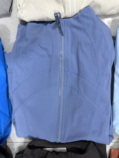 Same Define Zhao Ruth Yoga Jacket Slim-fit Sports Fitness Jacket Women's Top Autumn and Winter