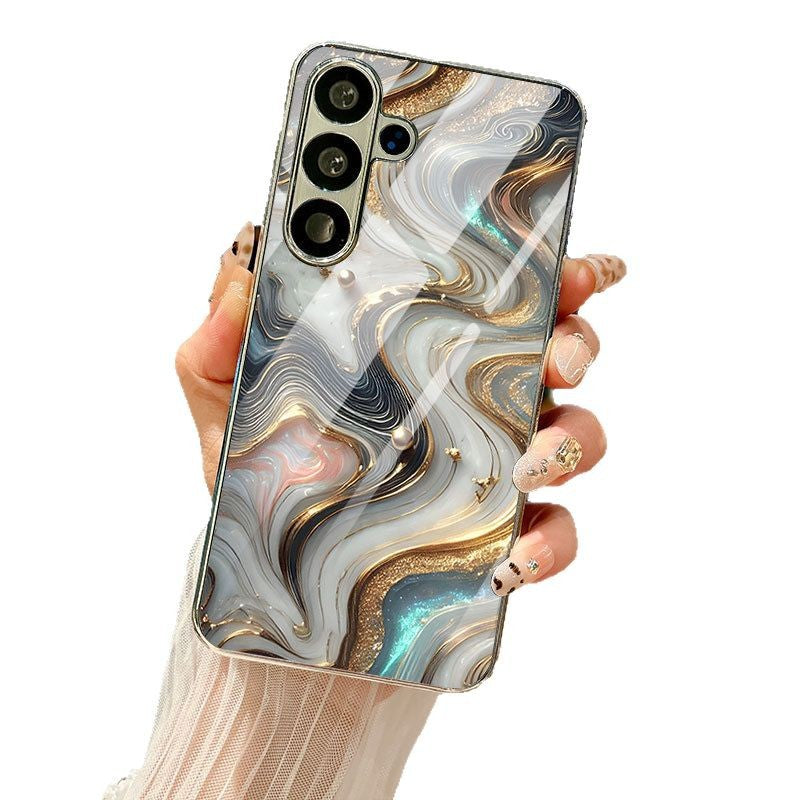 Samsung Galaxy Electroplated Glass Phone Case