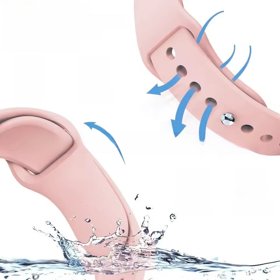 Samsung Galaxy Watch8 Silicone Reverse Buckle Strap