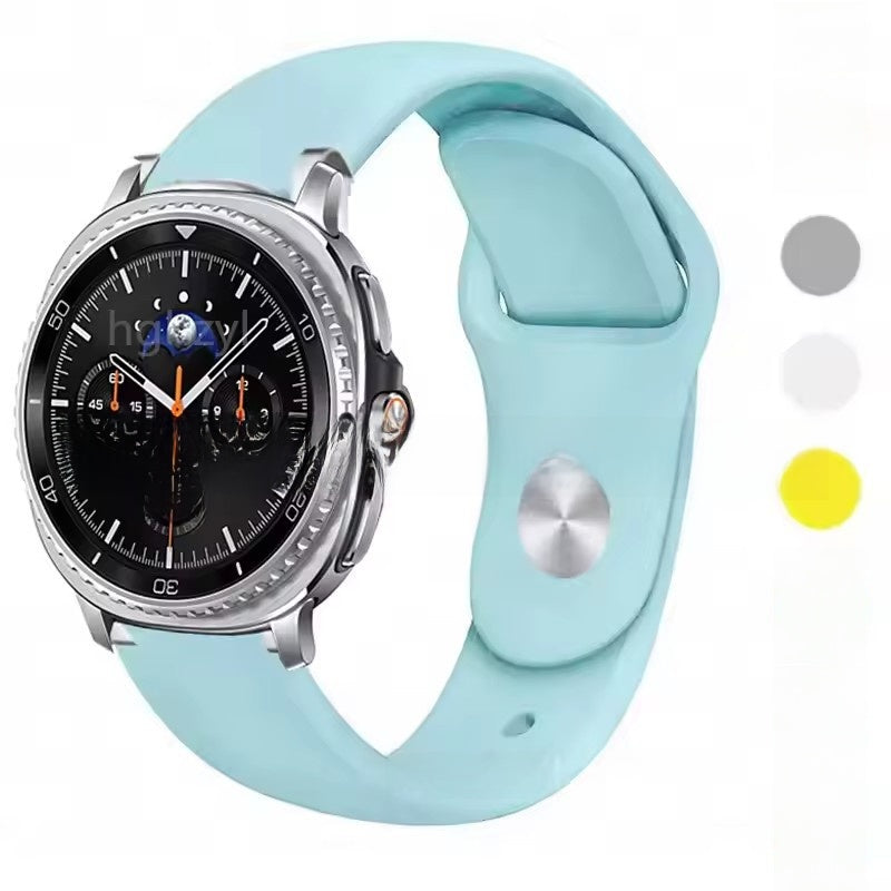 Samsung Galaxy Watch8 Silicone Reverse Buckle Strap