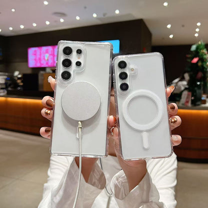 Samsung Magnetic Phone Case Transparent