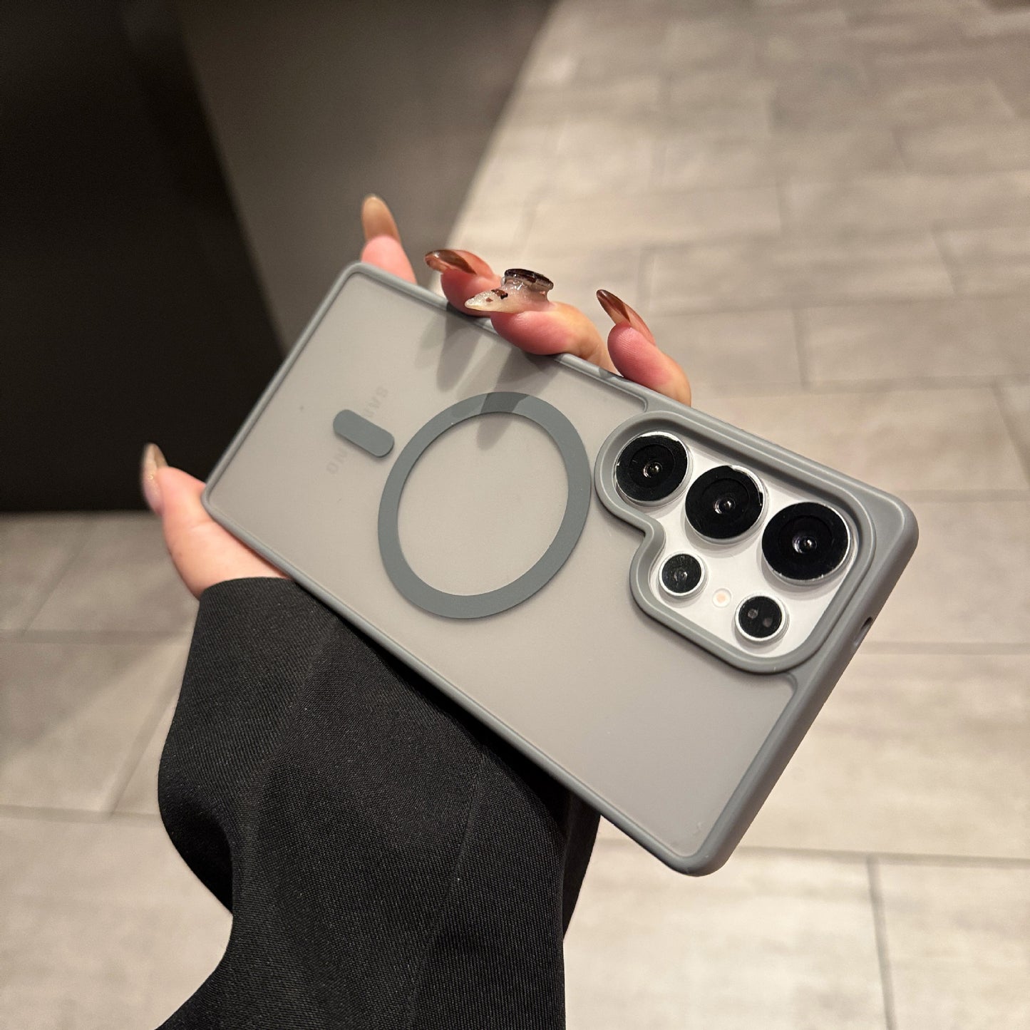 Samsung Phone Case Magnetic Matte Hard Case