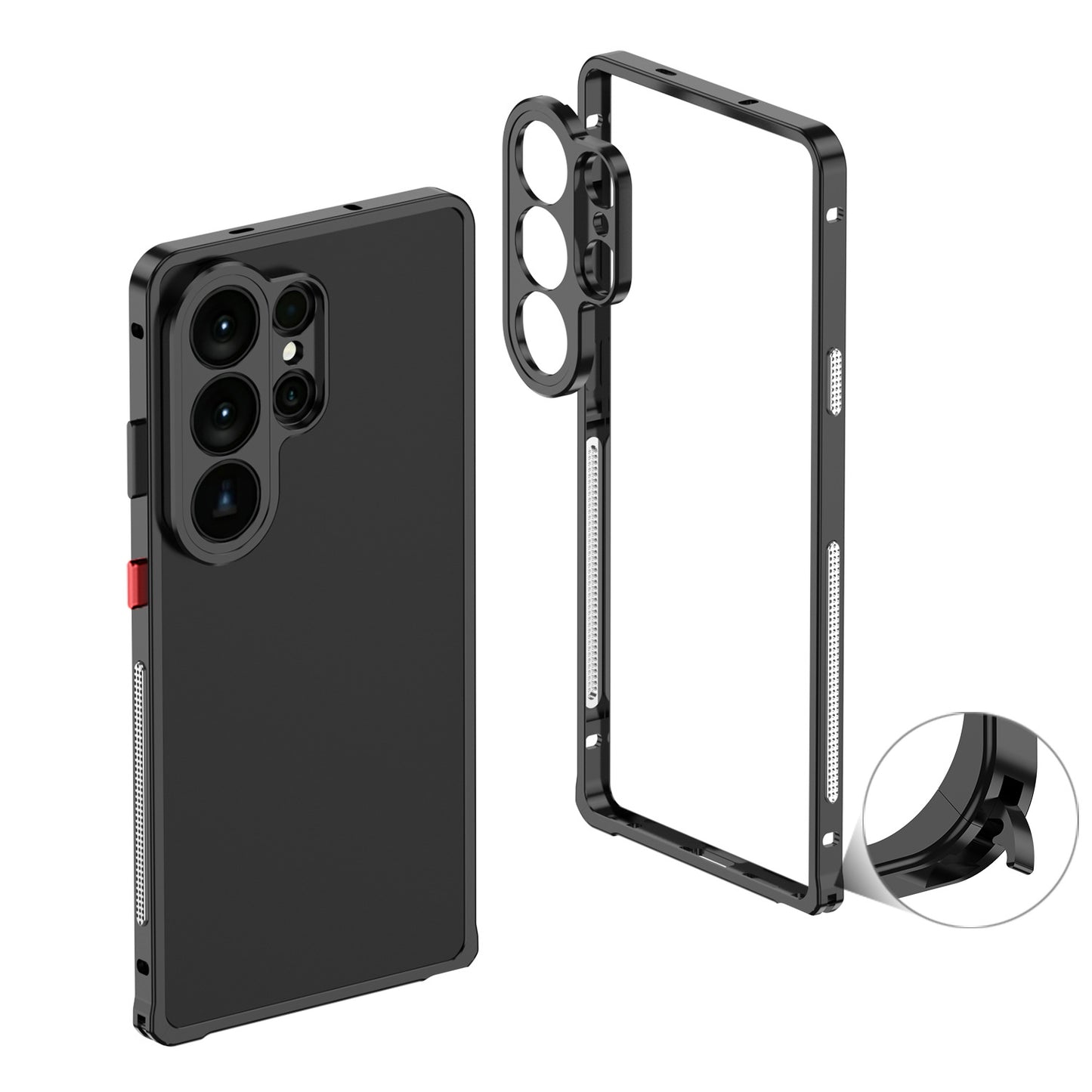 Samsung Phone Cooling Case with Lens Protection