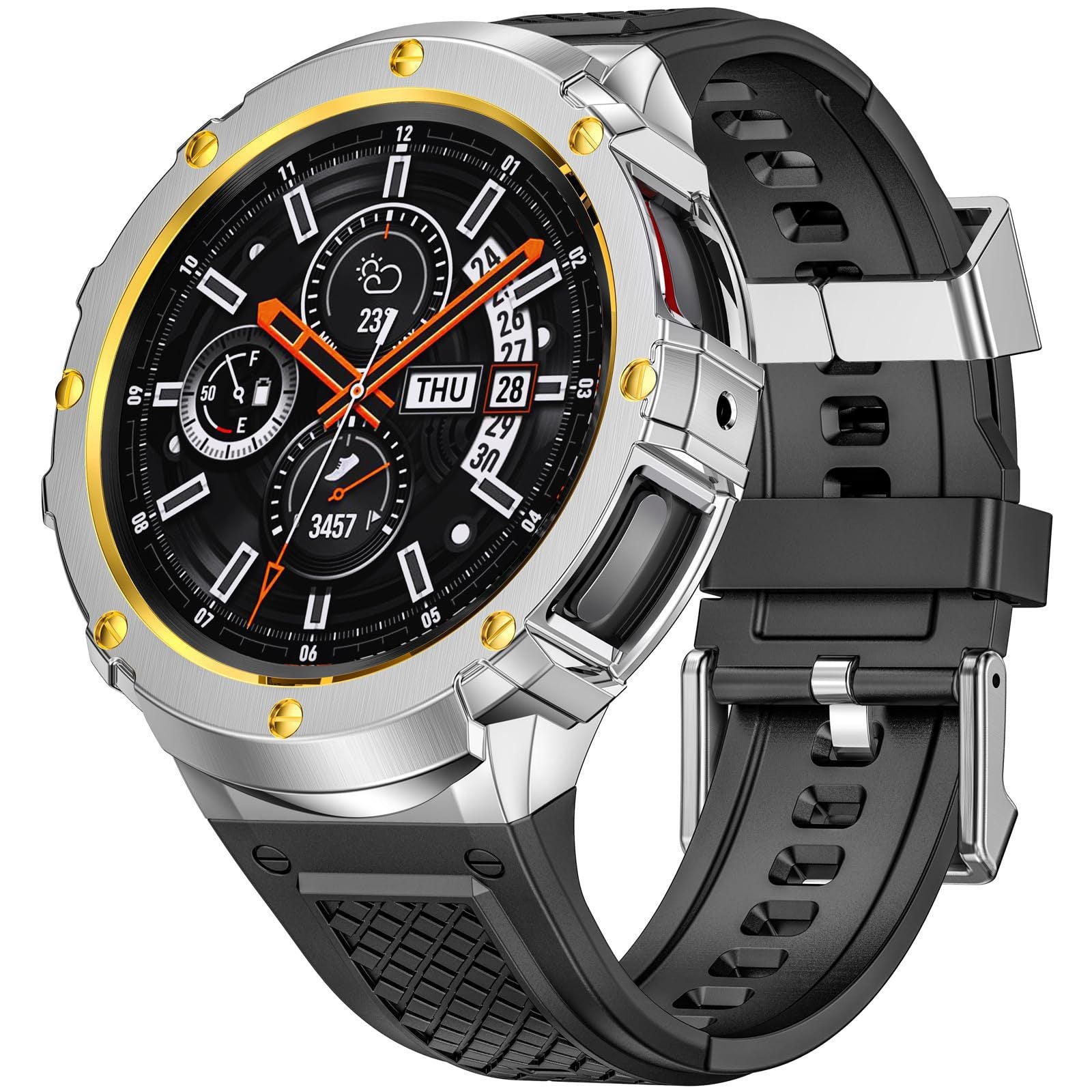 Samsung Watch Stainless Steel TPU Strap