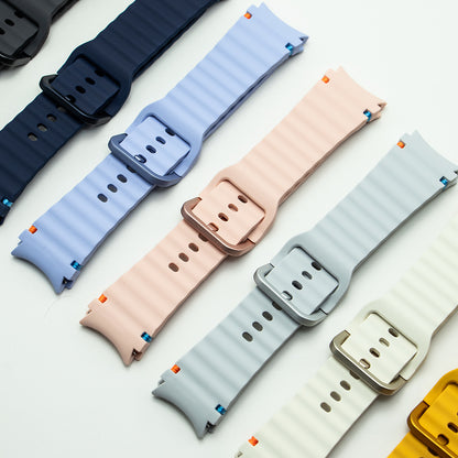Samsung Wave-Texture Silicone Watch Band