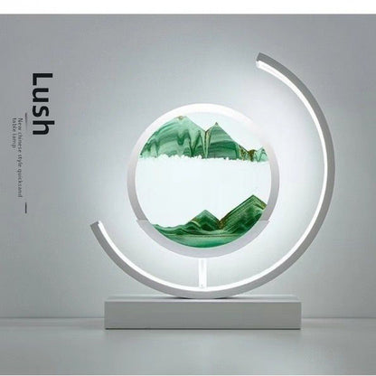 sand painting decorative table lamp