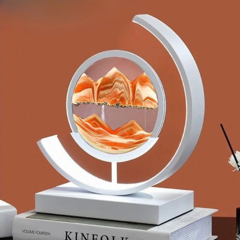sand painting decorative table lamp