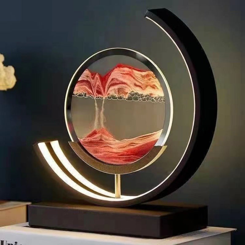 sand painting decorative table lamp