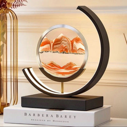 sand painting decorative table lamp