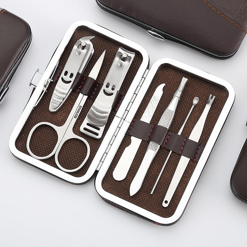 Sand steel nail clippers 7-piece set