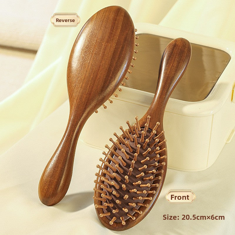 Sandalwood Air Cushion Massage Comb Portable Anti-static