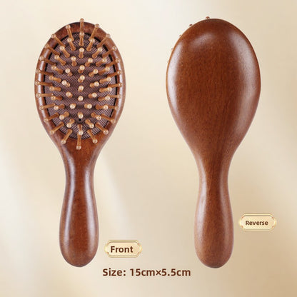 Sandalwood Air Cushion Massage Comb Portable Anti-static