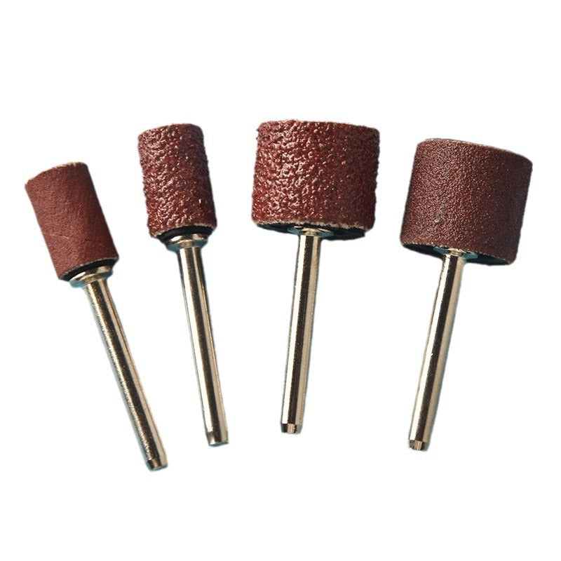 Sandpaper ring grinding head