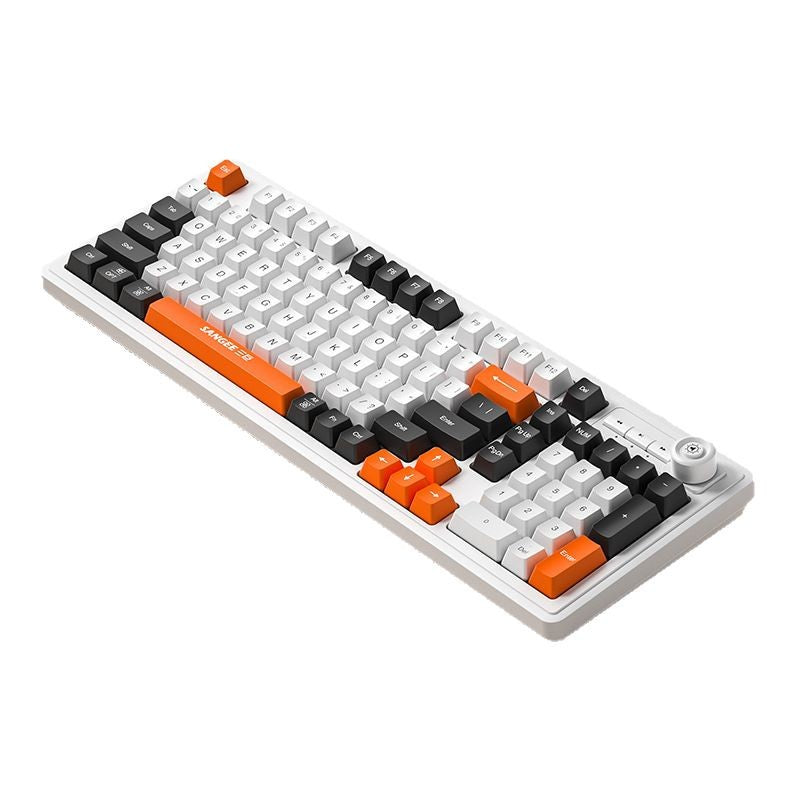 Sangee K18 RGB Gaming Keyboard with Knob