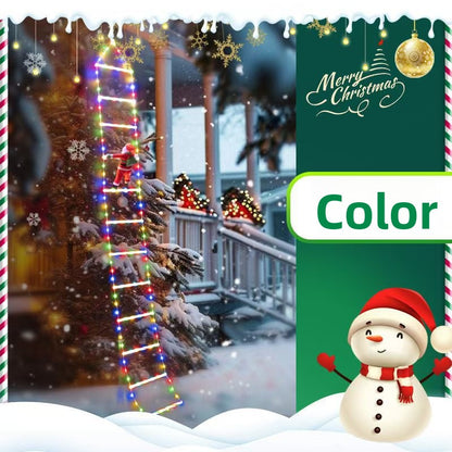 Santa Claus LED Ladder Light for Christmas Decoration