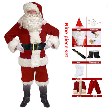 Santa Claus performance costume set