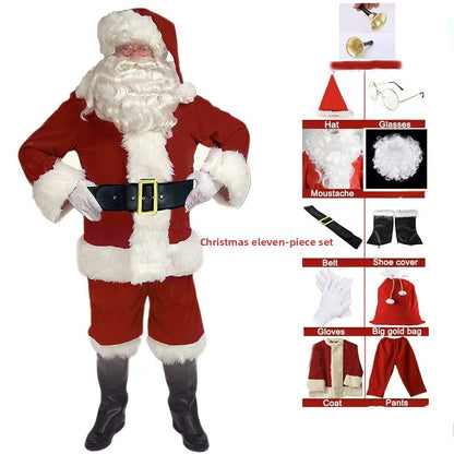 Santa Claus performance costume set