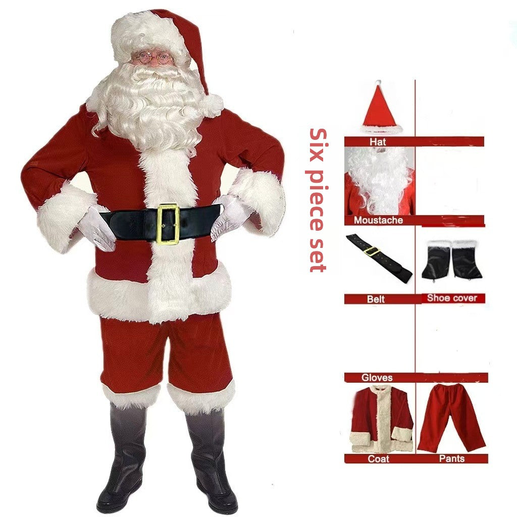 Santa Claus performance costume set