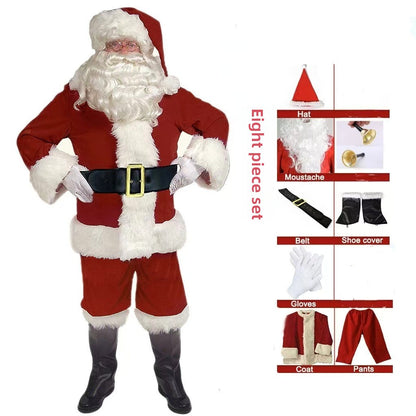 Santa Claus performance costume set